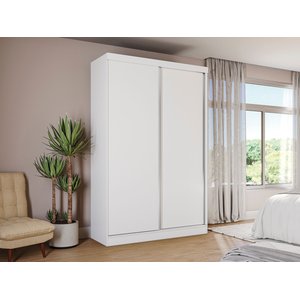 Guarda-roupa Solteiro Kappesberg N571 2 Portas de Correr Branco