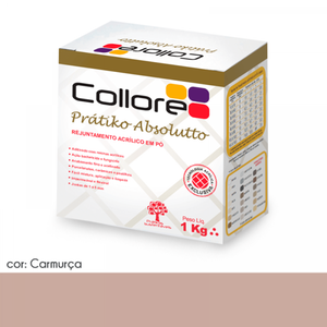 Rejunte Acrílico para Piscina Absoluto Cor Camurça - Collore Pratiko - 1kg