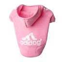 Ver imagem 4 de Roupa para Cachorro Moletom com capuz Rosa - Tam. G