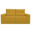 Ver imagem 2 de Sofá 1,80 Moderno 2 Lugares Confortável Onix Amarelo
