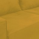 Ver imagem 4 de Sofá 1,80 Moderno 2 Lugares Confortável Onix Amarelo