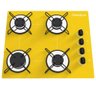 Fogão Cooktop 4 Bocas Amarelo + Forno de Eletrico 48 Plus 127v - 3
