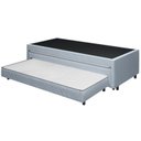 Ver imagem 4 de Base Tribox Solteiro Anne c/ Dupla Auxiliar 48 cm X 88 cm Cinza