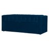 Calçadeira Baú Para Cama Box Emma Suede Cores - DS Estofados - Queen - Azul Marinho - 3
