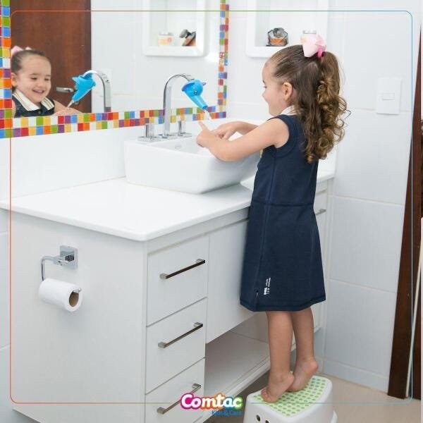 Extensor Torneira Infantil Elefante E Caranguejo Comtac Kids - 5