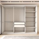Ver imagem 7 de Guarda-roupa Casal Odisseia 6 Portas 2 Gavetas com Espelho - Panorama Móveis