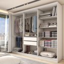Ver imagem 3 de Guarda-roupa Casal Odisseia 6 Portas 2 Gavetas com Espelho - Panorama Móveis