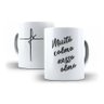 Caneca Porcelana Fé Muita Calma Nessa Alma Evangélica Gospel - 1