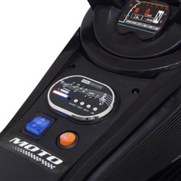 Mini Moto Elétrica 6v Triciclo Futurista Criança Infantil Led Som Usb Bateria Brinqway Bw-223 Bivolt - 5