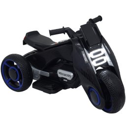 Mini Moto Elétrica 6v Triciclo Futurista Criança Infantil Led Som Usb Bateria Brinqway Bw-223 Bivolt - 2