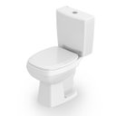 Ver imagem 2 de Bacia com Caixa Acoplada Ecoflush 3/6 Lts P City Branco Celite