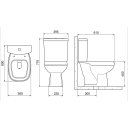 Ver imagem 3 de Bacia com Caixa Acoplada Ecoflush 3/6 Lts P City Branco Celite
