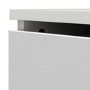 Ver imagem 4 de Mesa Cabeceira Branca 3 Gavetas 450X580X450X