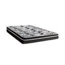 Ver imagem 1 de Colchão Casal Luckspuma Espuma D45 Gran Luck Pró Saúde Black (138x188x24) -