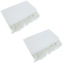 Ver imagem 1 de Kit 2 Mantas Gigantes para Sofá 2,40x1,80 Algodão:Cru