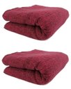 Ver imagem 3 de Kit 2 Mantas Gigantes para Sofá 2,40x1,80 Algodão:Vermelho Mesclado com Preto