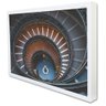 Quadro Decorativo Arquitetura Escadas em Espiral em Moldura Caixa Tacolado Moldura Trad 1cm Preta Se - 2