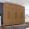 Guarda-Roupa Antares 6 Portas Noce Bronze 100% MDF - Móveis Lanza - 2