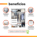 Ver imagem 5 de Guarda Roupas Casal 2 Portas de Correr 3 Gavetas Ravena