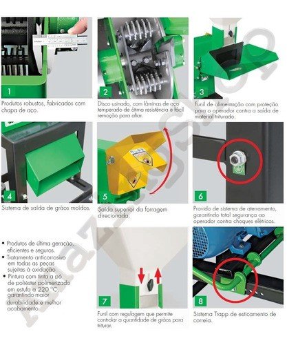 Triturador Forrageiro sem Motor Trf-750 - Trapp - 4