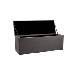 Recamier Sofá Baú Madrid 1,40 cm Suede Cinza - 3