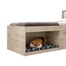 Cama Roxy Solteiro com Espaço Pet Amarula - 6