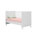Ver imagem 2 de Berço Mini Cama Com Rodizio Brilhar Q01 Branco