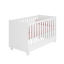 Ver imagem 1 de Berço Mini Cama Com Rodizio Brilhar Q01 Branco