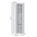 Ver imagem 3 de Guarda-Roupa Planejado de Canto Linear 1 Porta Wave Casatema MadeiraOriginals Branco