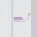 Ver imagem 6 de Guarda-Roupa Planejado de Canto Linear 1 Porta Wave Casatema MadeiraOriginals Branco
