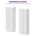 Ver imagem 5 de Guarda-Roupa Planejado de Canto Linear 1 Porta Wave Casatema MadeiraOriginals Branco