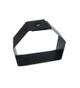 Ver imagem 1 de Kit 4 Gancho Vertical Eletrocalha 100x50mm Pe Preto
