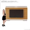 Painel Para TV 75 Polegadas Com LED 2.1 Koly EAX Móveis Off White/Tauari - 3