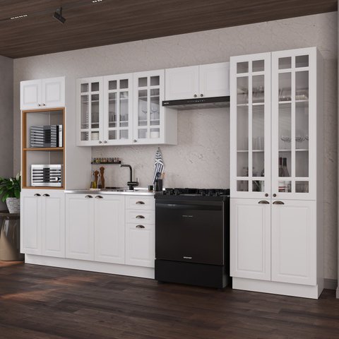 Cozinha 5 Peças com Rodapé Bari