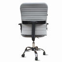 Ver imagem 4 de Cadeira Escritório Ergonômica Nr17 Office Executiva Giratória Cromada Confortável Costura Esteirinha