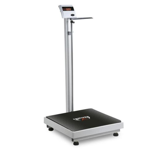 Balança Antropométrica 300kg/100g 6 Dígitos Bivolt Com Bateria Ramuza