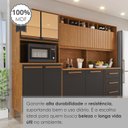 Ver mais imagens de Armário de Cozinha 9 Portas 3 Gavetas 100% Mdf Isabella