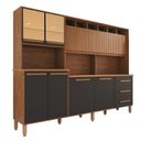 Ver imagem 2 de Armário de Cozinha 9 Portas 3 Gavetas 100% Mdf Isabella