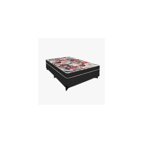 Cama Box Viuva Conjugada Ortopédico 43x128x188 5cm