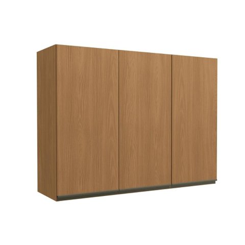Armário de Cozinha Aéreo 120cm 3 Portas G766 Maxxi Canela Kappesberg