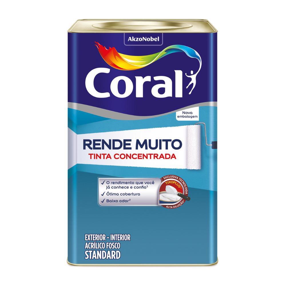 Tinta Coral Rende Muito Cor Cinza Alpino 16L - 1