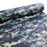 Saldão Tacolado - Papel de Parede Camuflado Militar Azul Tacolado.. - 2