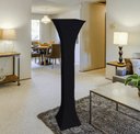 Ver mais imagens de Vaso Planta Pilar Suporte Torre 140x30 Trapézio Polietileno BGPLASTICOS V21 PRETO 002