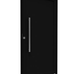 Porta de Alumínio Pivotante Lambri 215x105cm com Puxador de 80cm Lucasa Ideale - 2