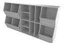 Ver imagem 2 de 3 Organizadores para Brinquedos 100% Mdf