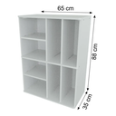 Ver imagem 3 de 3 Organizadores para Brinquedos 100% Mdf