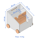 Ver imagem 6 de Livreiro Infantil Ravi 100% Mdf