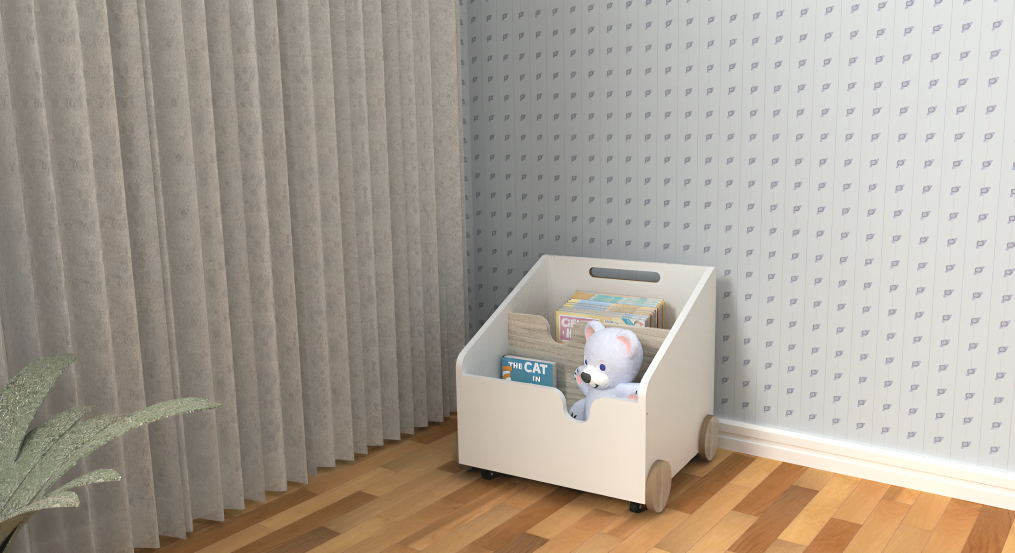 Livreiro Infantil Ravi 100% Mdf - 7