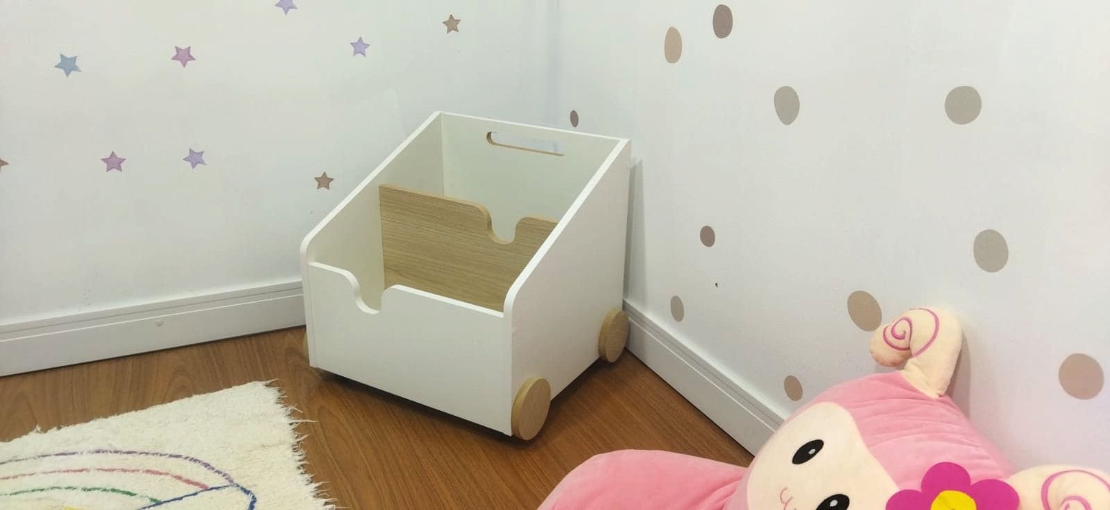 Livreiro Infantil Ravi 100% Mdf - 2