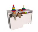 Ver imagem 1 de Rack de 80 Cm Infantil com 2 Baú 100% Mdf